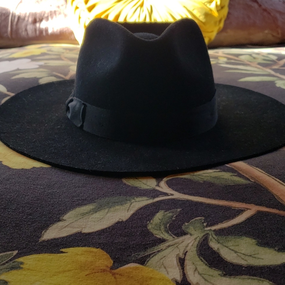 Urban outfitters wide fedora hat
